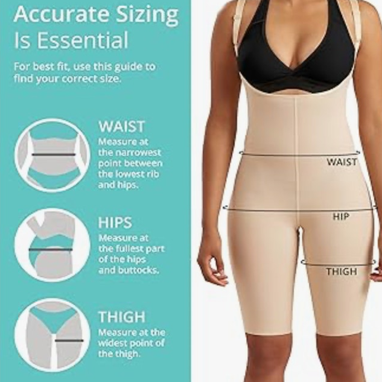 Euc Marena Recovery High Back No Zipper Girdle Open Crotch #Sfhs2-M-B Cream Xl — image 5 of 8